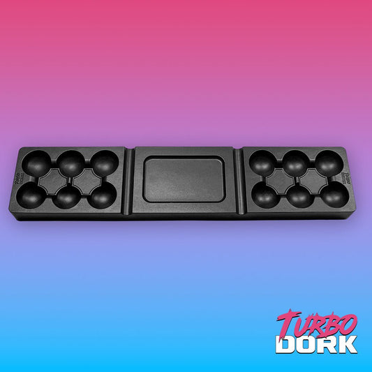 Turbo Dork Large Black Non-Stick Silicone Dry Palette hobby accessory
