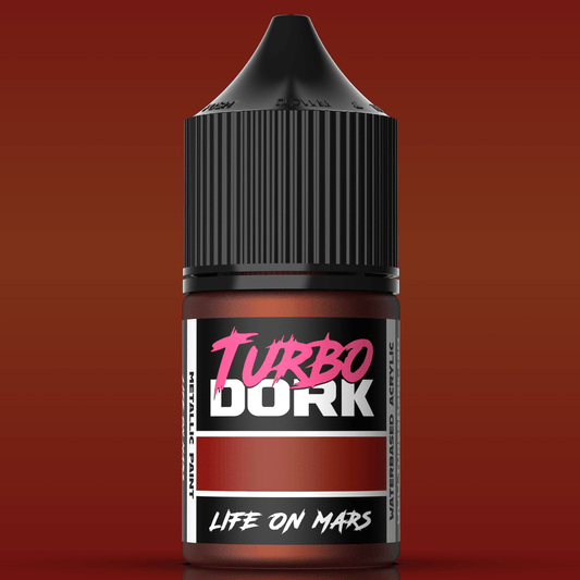 Turbo Dork Life On Mars metallic acrylic paint 22ml dropper bottle