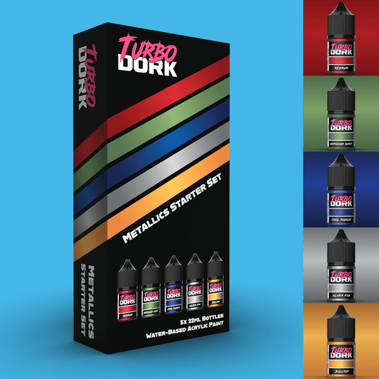 Turbo Dork Metallic Starter Set paint bundle