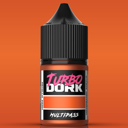 Turbo Dork Multi Pass metallic acrylic paint 22ml dropper bottle
