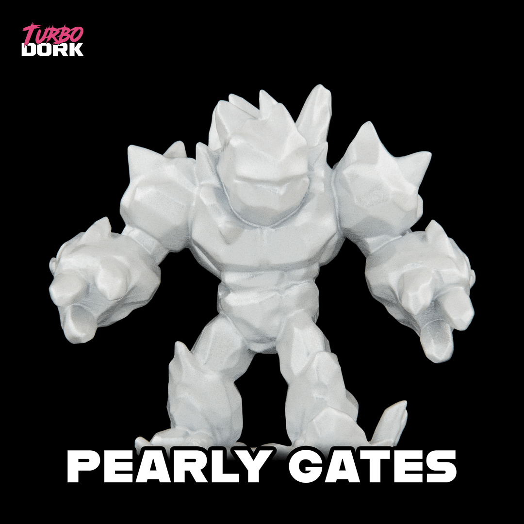 Turbo Dork: Pearly Gates Metallic Acrylic Paint 22ml - Loaded Dice