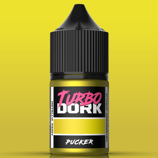Turbo Dork Pucker metallic acrylic paint 22ml dropper bottle