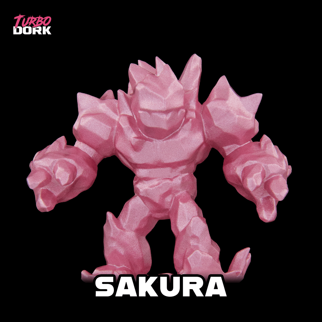 Turbo Dork: Sakura Metallic Acrylic Paint 22ml - Loaded Dice