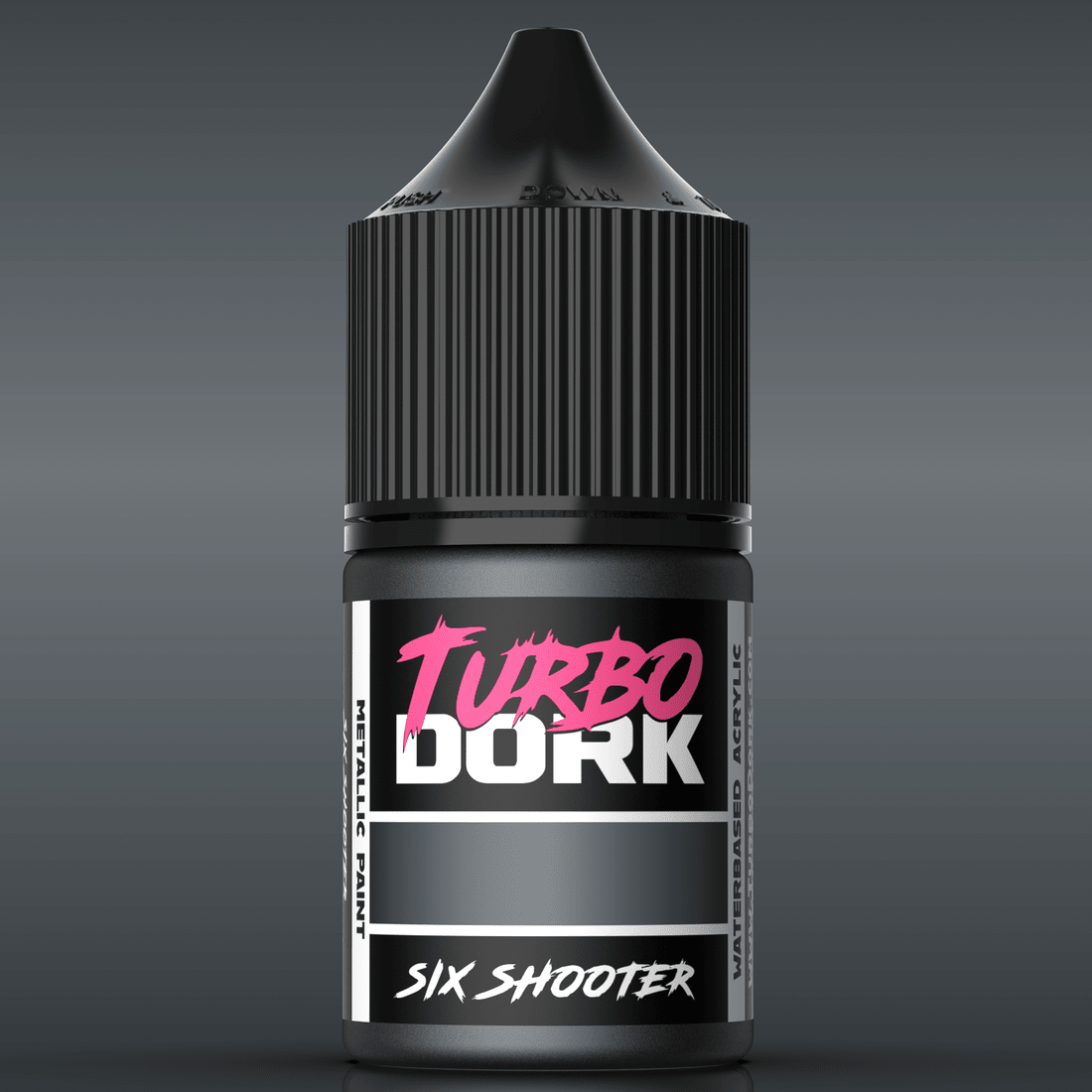 Turbo Dork Six Shooter metallic acrylic paint 22ml dropper bottle