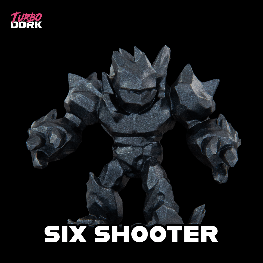 Turbo Dork: Six Shooter Metallic Acrylic Paint 22ml - Loaded Dice