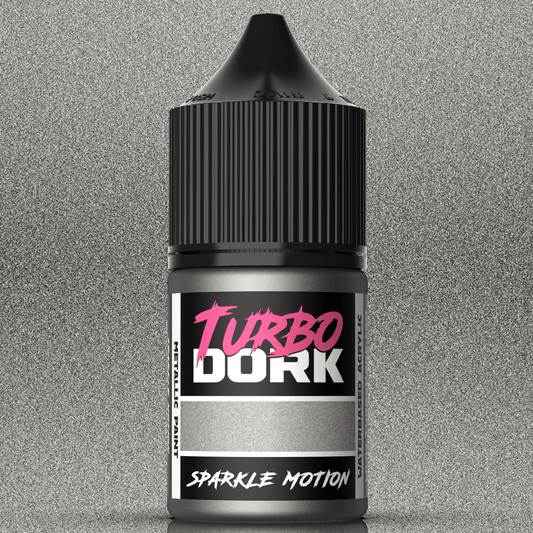 Turbo Dork Sparkle Motion metallic acrylic paint 22ml dropper bottle