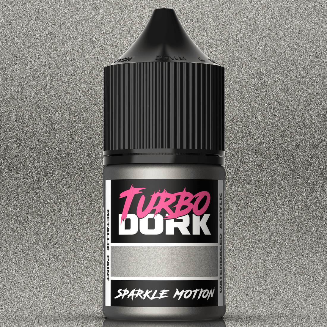 Turbo Dork Sparkle Motion metallic acrylic paint 22ml dropper bottle