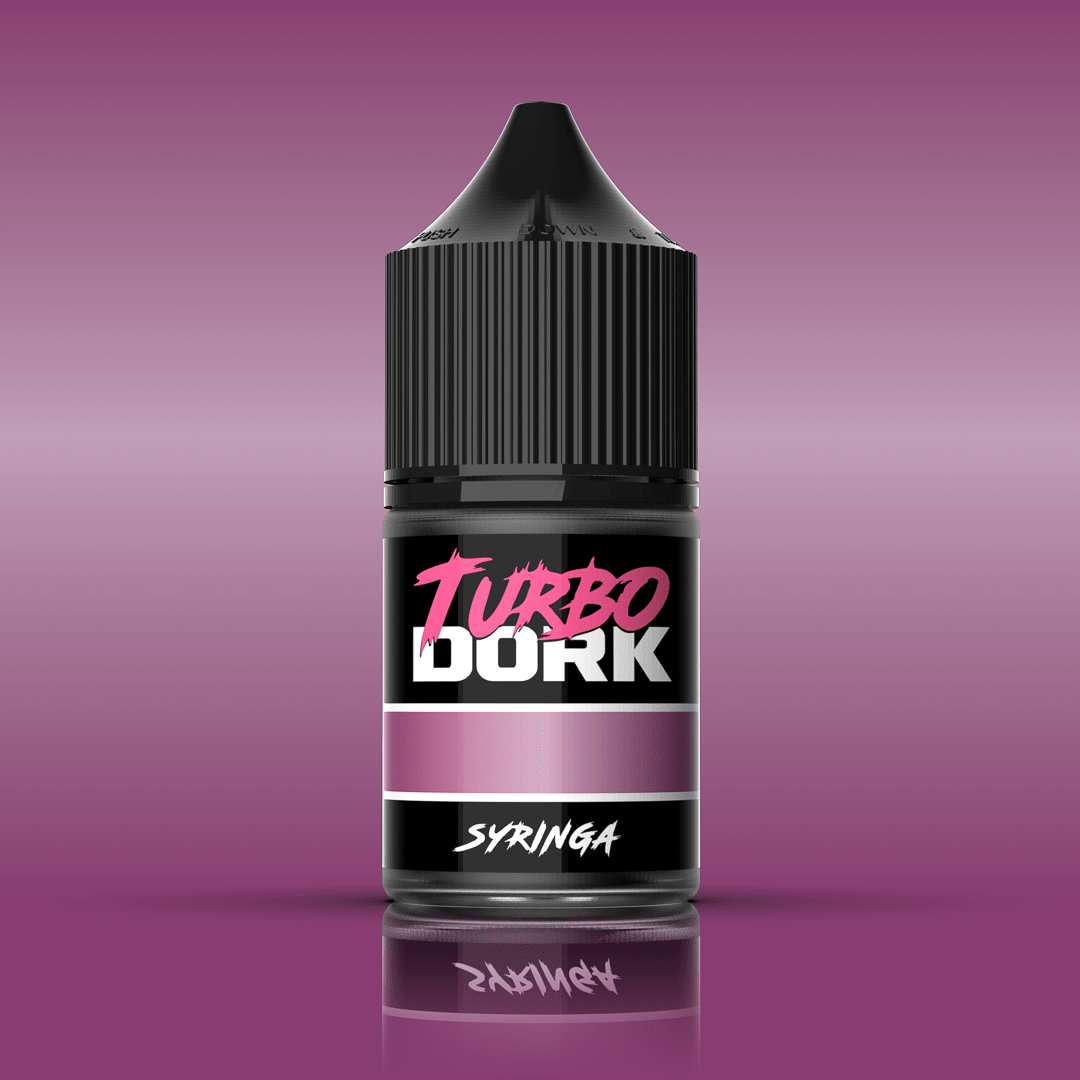 Turbo Dork Syringa metallic acrylic paint 22ml dropper bottle
