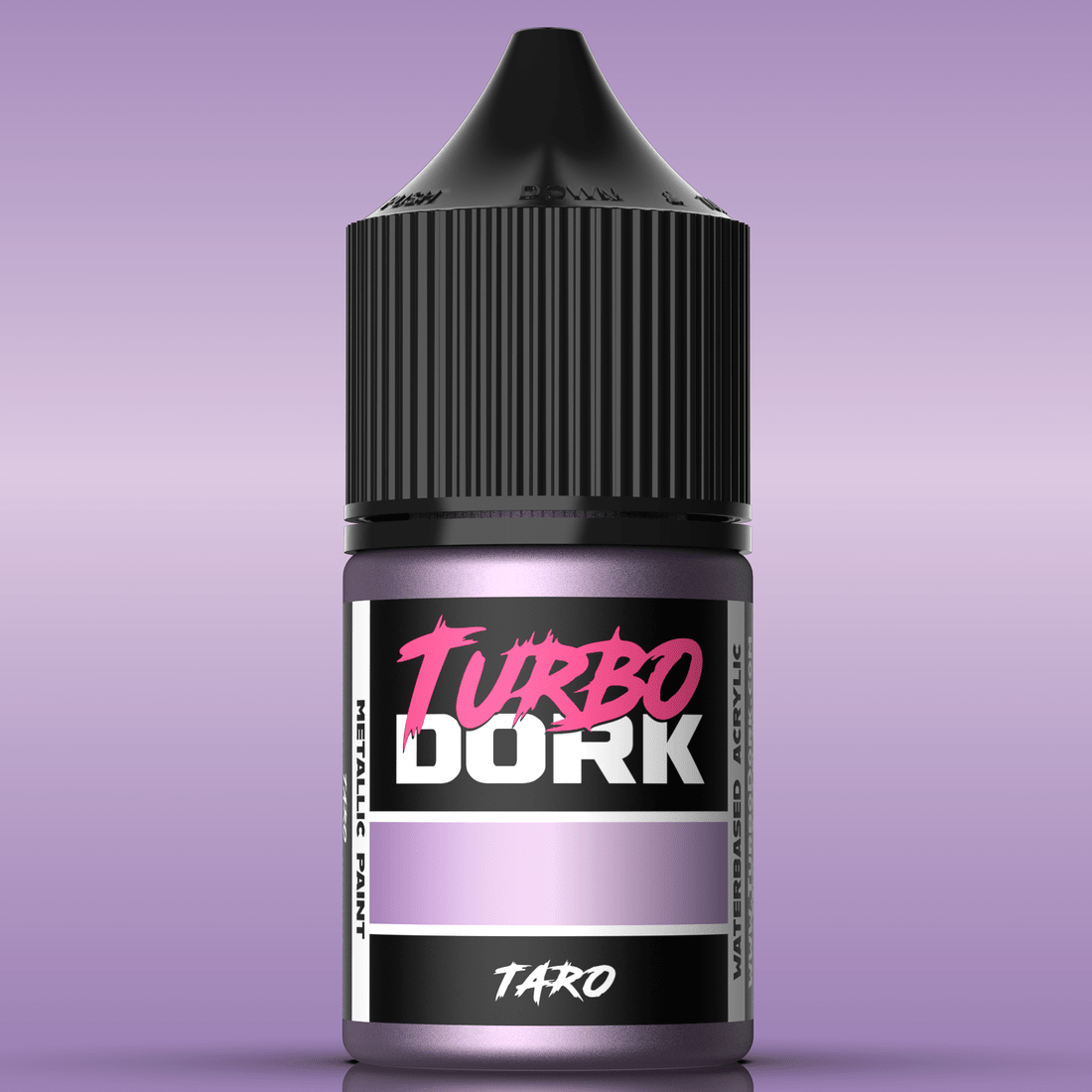 Turbo Dork Taro metallic acrylic paint 22ml dropper bottle