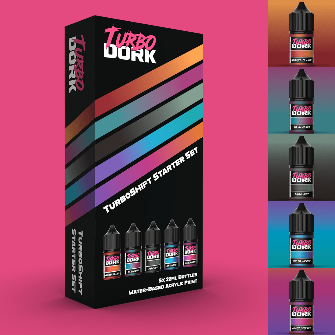 Turbo Dork TurboShift Starter Set paint bundle