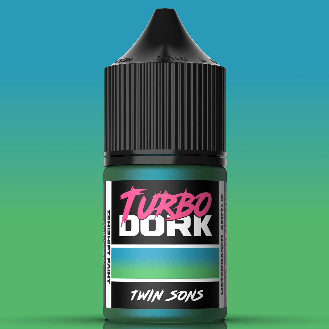 Turbo Dork Twin Sons colourshift acrylic paint 22ml dropper bottle