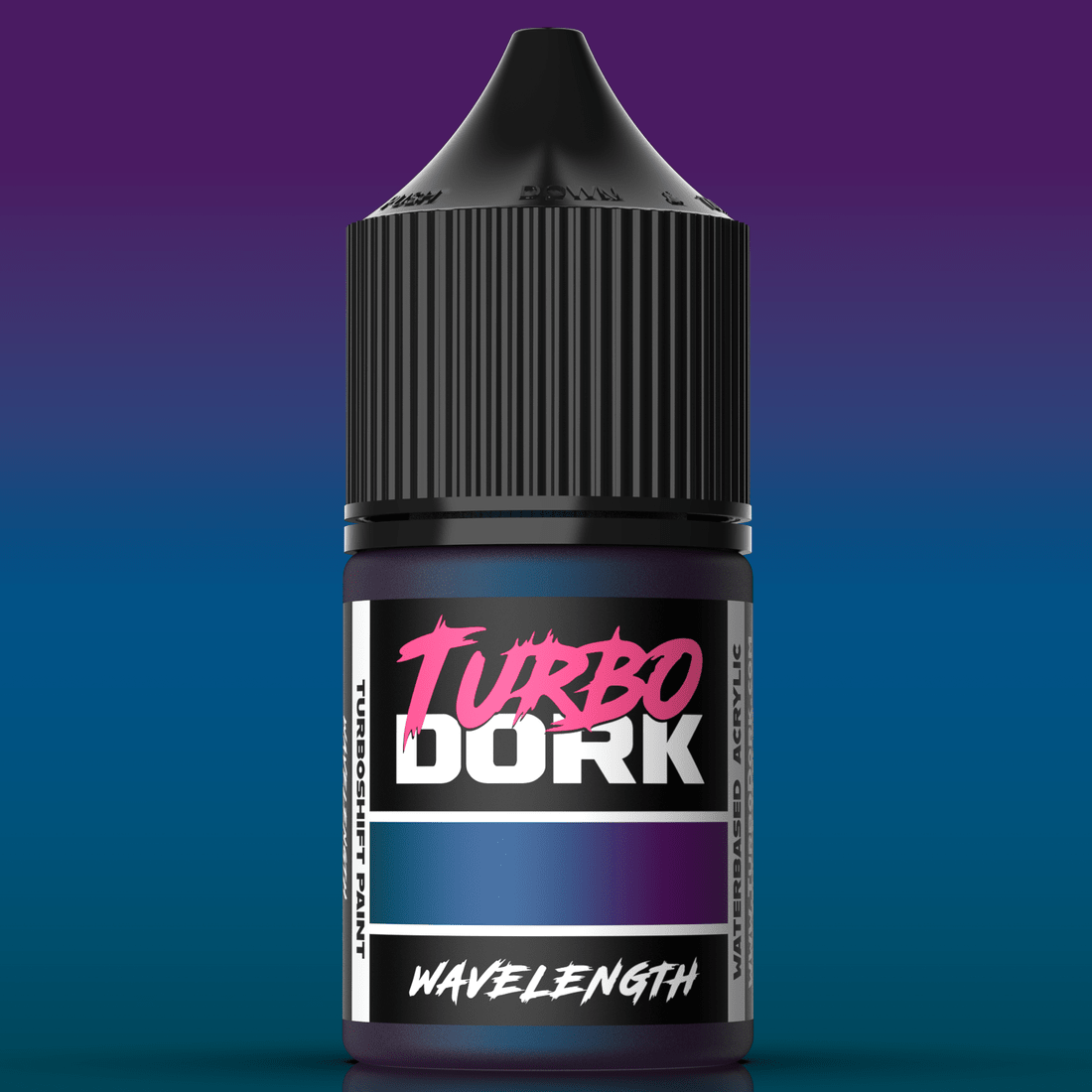 Turbo Dork Wavelength colourshift acrylic paint 22ml dropper bottle