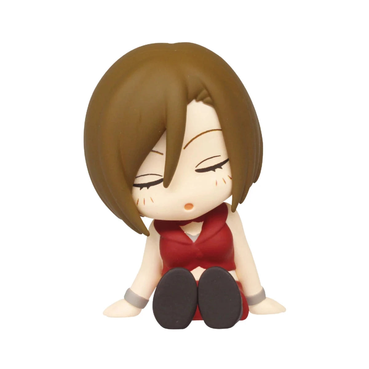 Twinchees Lil' Sleepers Meiko figure sitting asleep in a red outfit