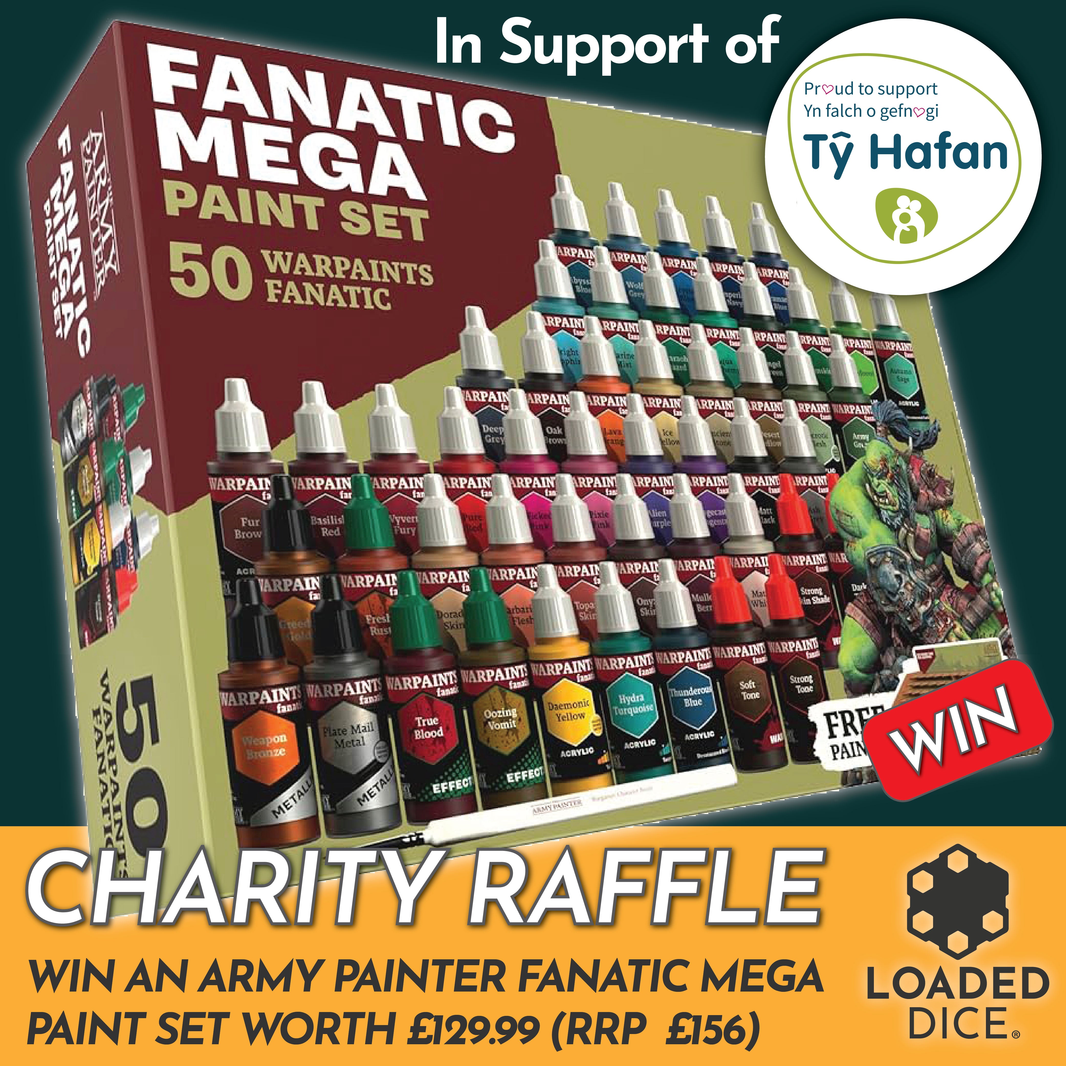 Charity Raffle Ticket - In Support of Ty Hafan Children's Hospice - Loaded Dice