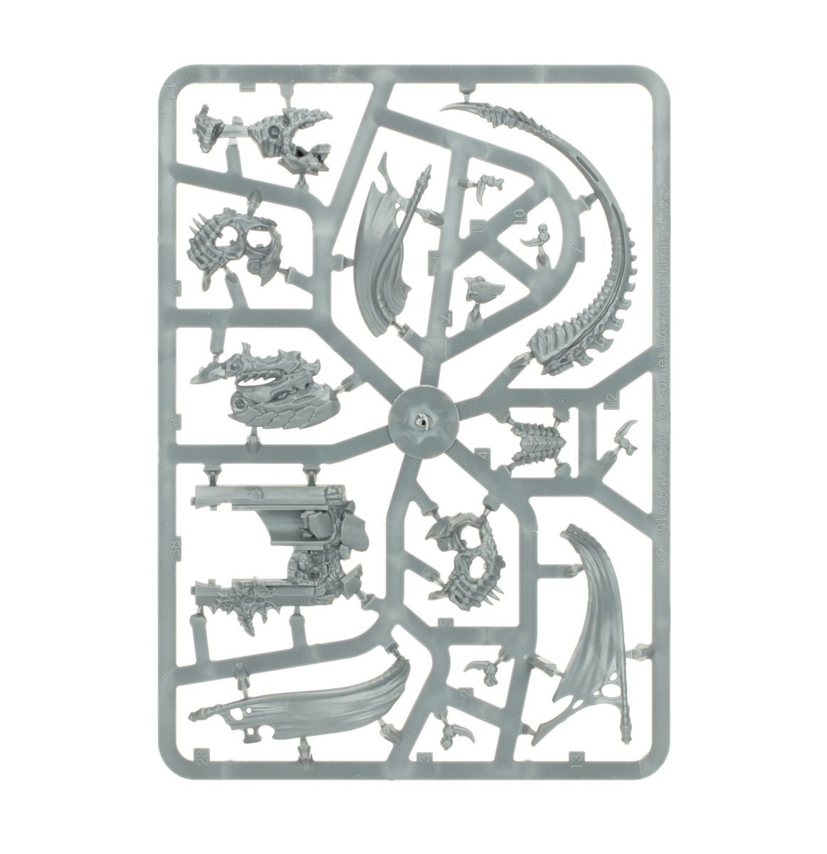 Tyranids: Deathleaper sprue contents - Loaded Dice