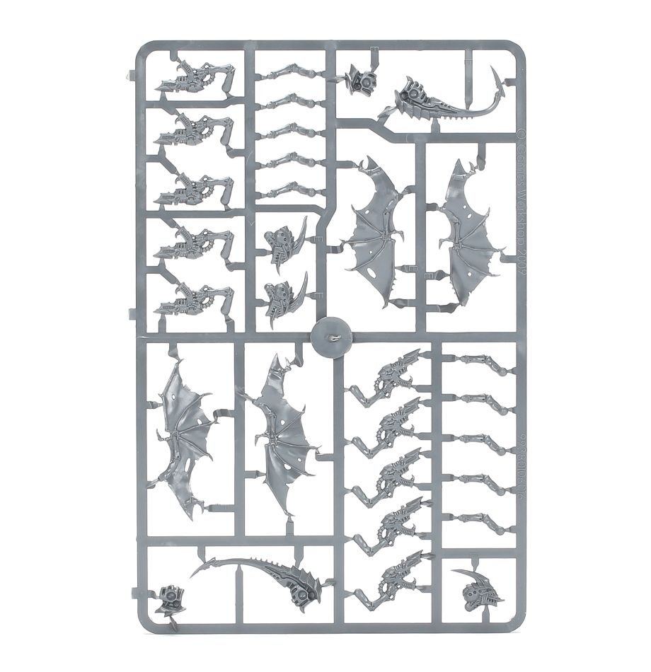 Tyranids: Gargoyles sprue contents - Loaded Dice