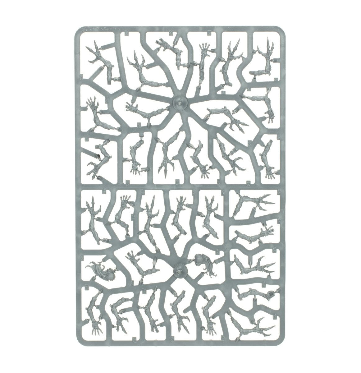 Tyranids Genestealers unpainted plastic sprue, frame 1 of 3