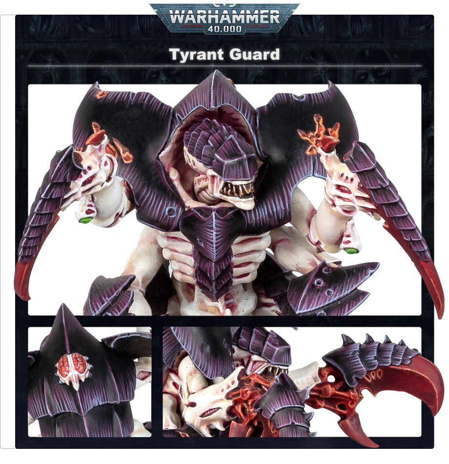 Tyranids: Hive Guard model detail - Loaded Dice