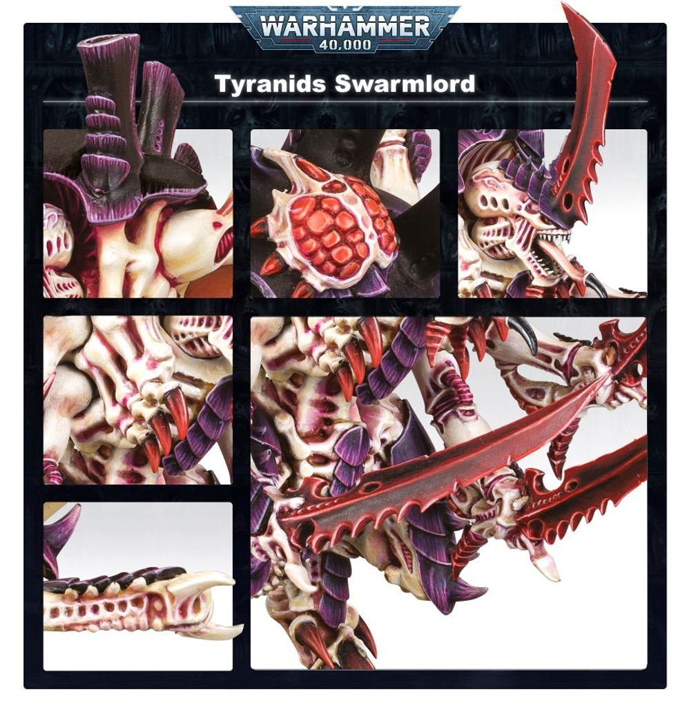 Tyranids: Hive Tyrant / Swarmlord - Loaded Dice