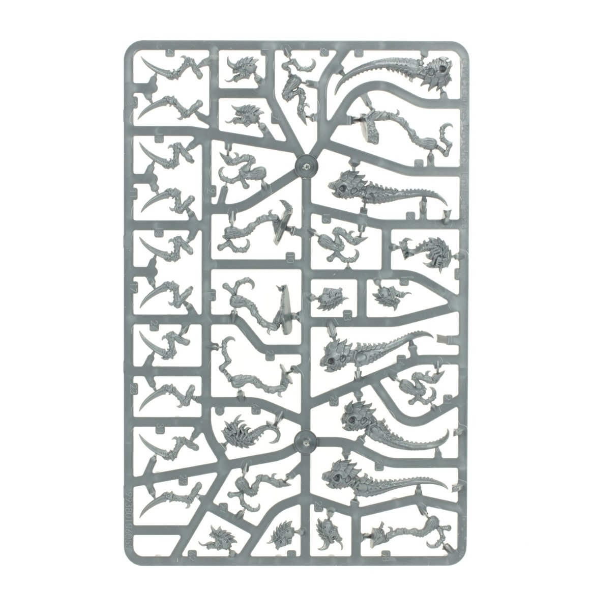 Tyranids: Hormagaunts sprue contents - Loaded Dice