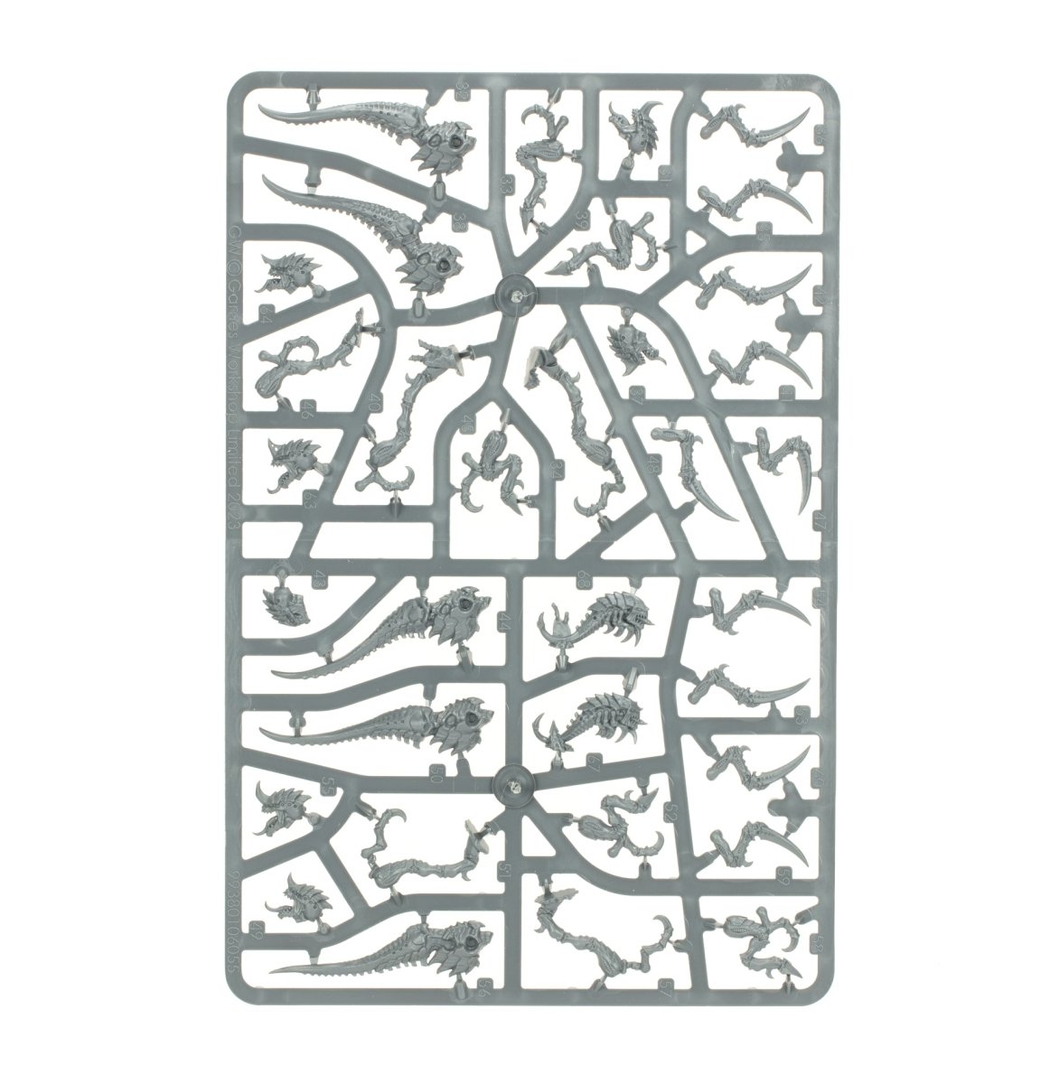 Tyranids: Hormagaunts sprue contents - Loaded Dice