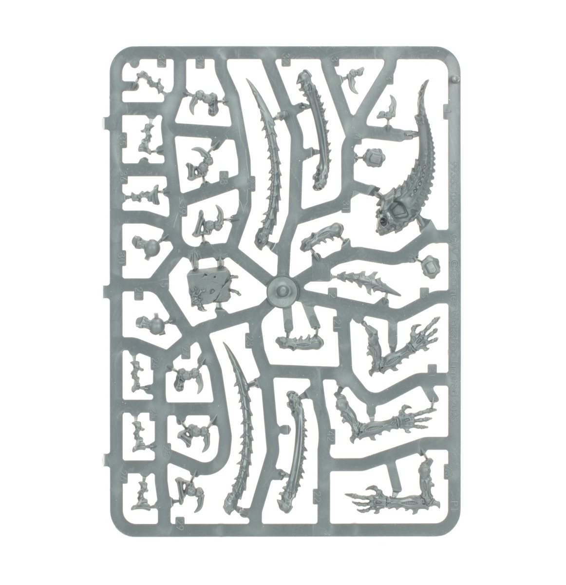 Tyranids: Lictor sprue contents - Loaded Dice