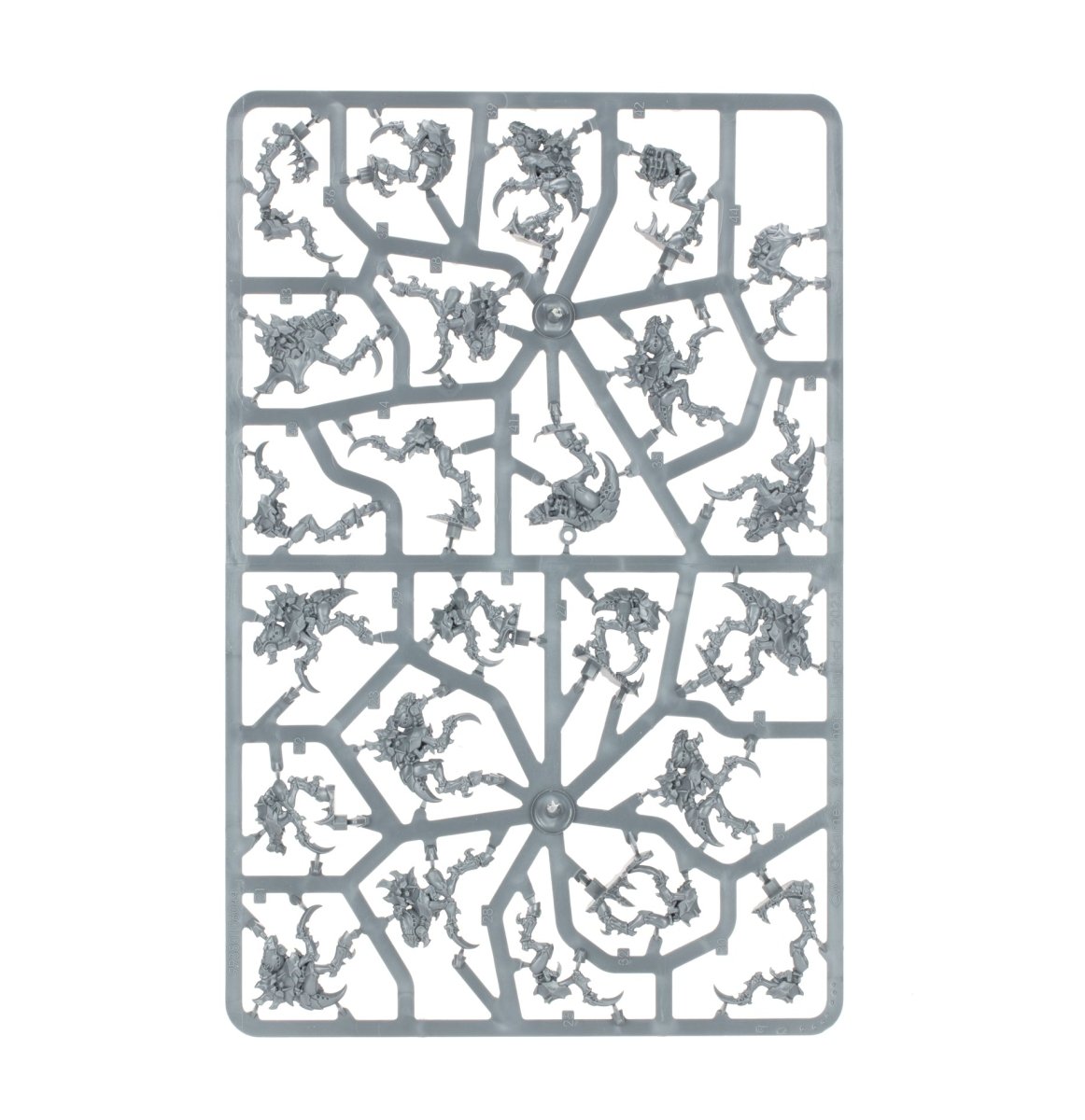 Tyranids: Neurogaunts sprue contents - Loaded Dice