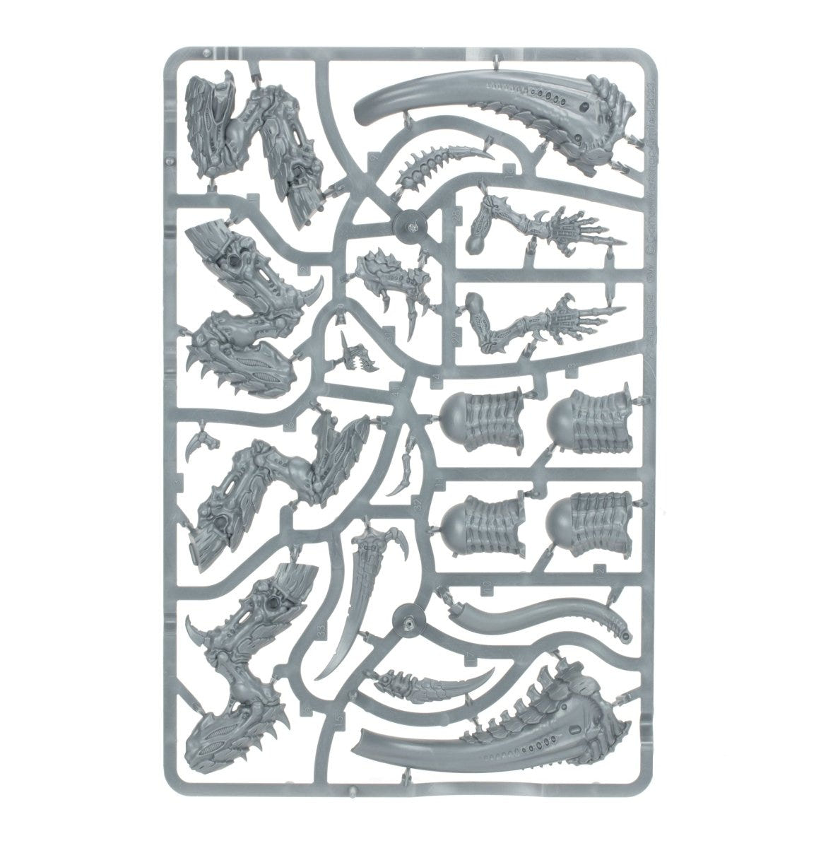 Tyranids Norn Emissary unpainted plastic sprue, frame 3 of 3