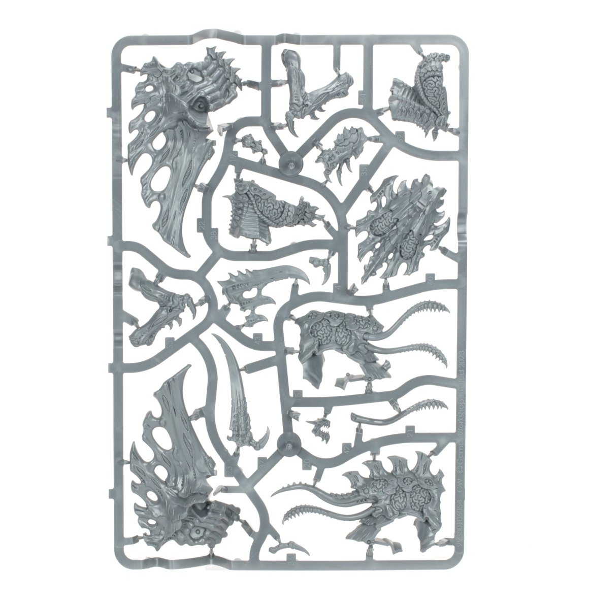 Tyranids: Norn Emissary sprue contents - Loaded Dice