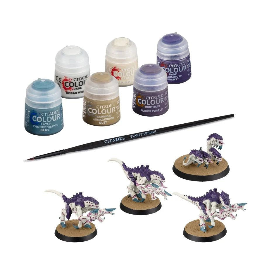Tyranids Termagant & Ripper Swarm Paint Set - Loaded Dice
