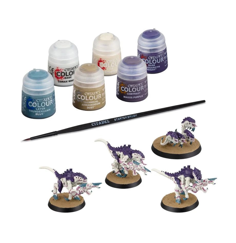 Tyranids Termagant & Ripper Swarm Paint Set - Loaded Dice