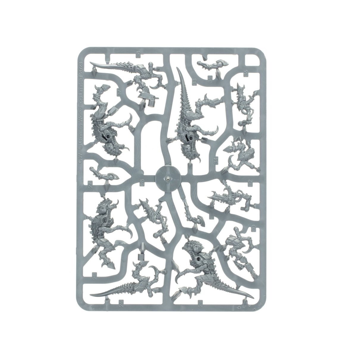 Tyranids: Termagants sprue contents - Loaded Dice