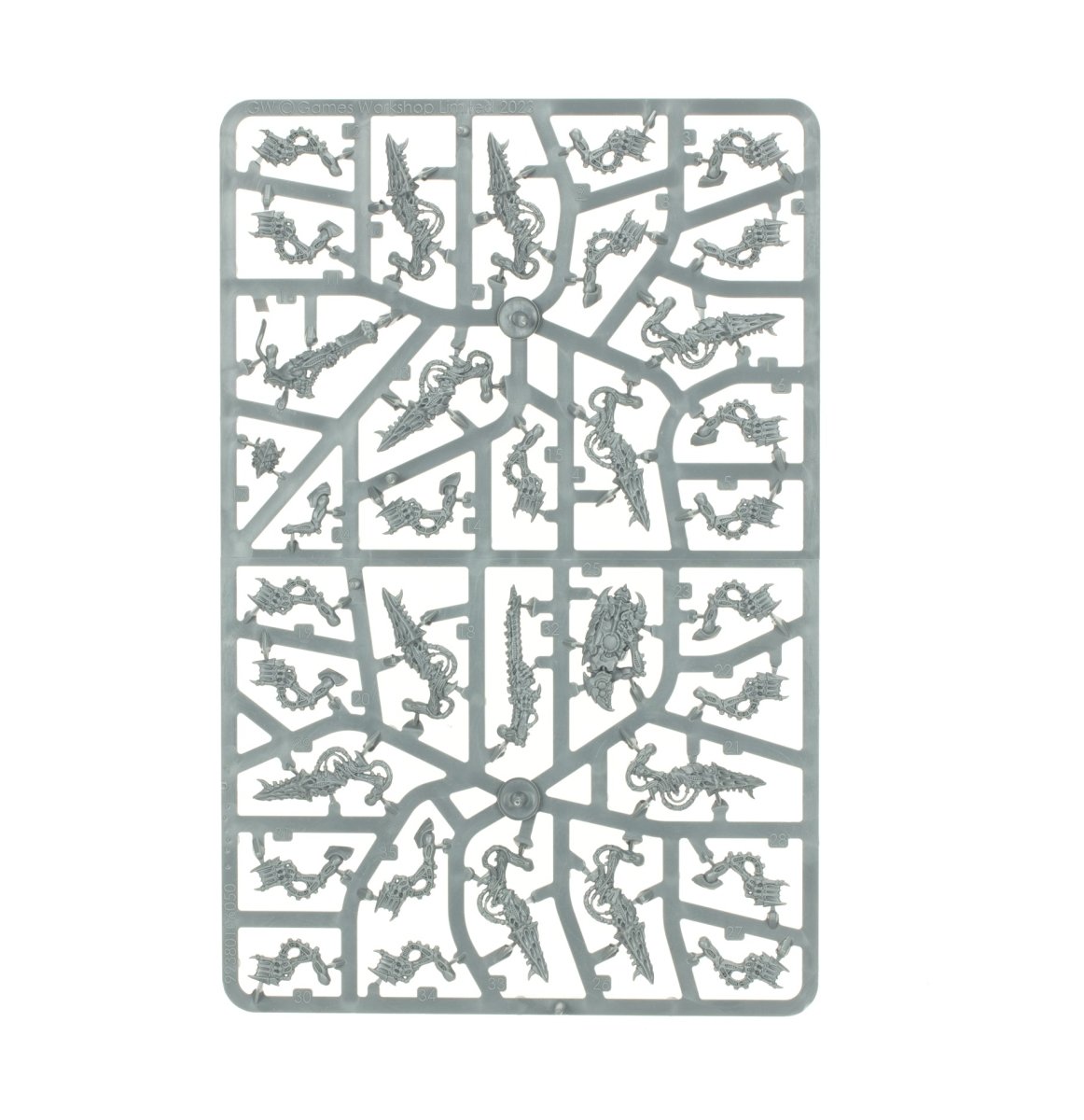Tyranids: Termagants sprue contents - Loaded Dice
