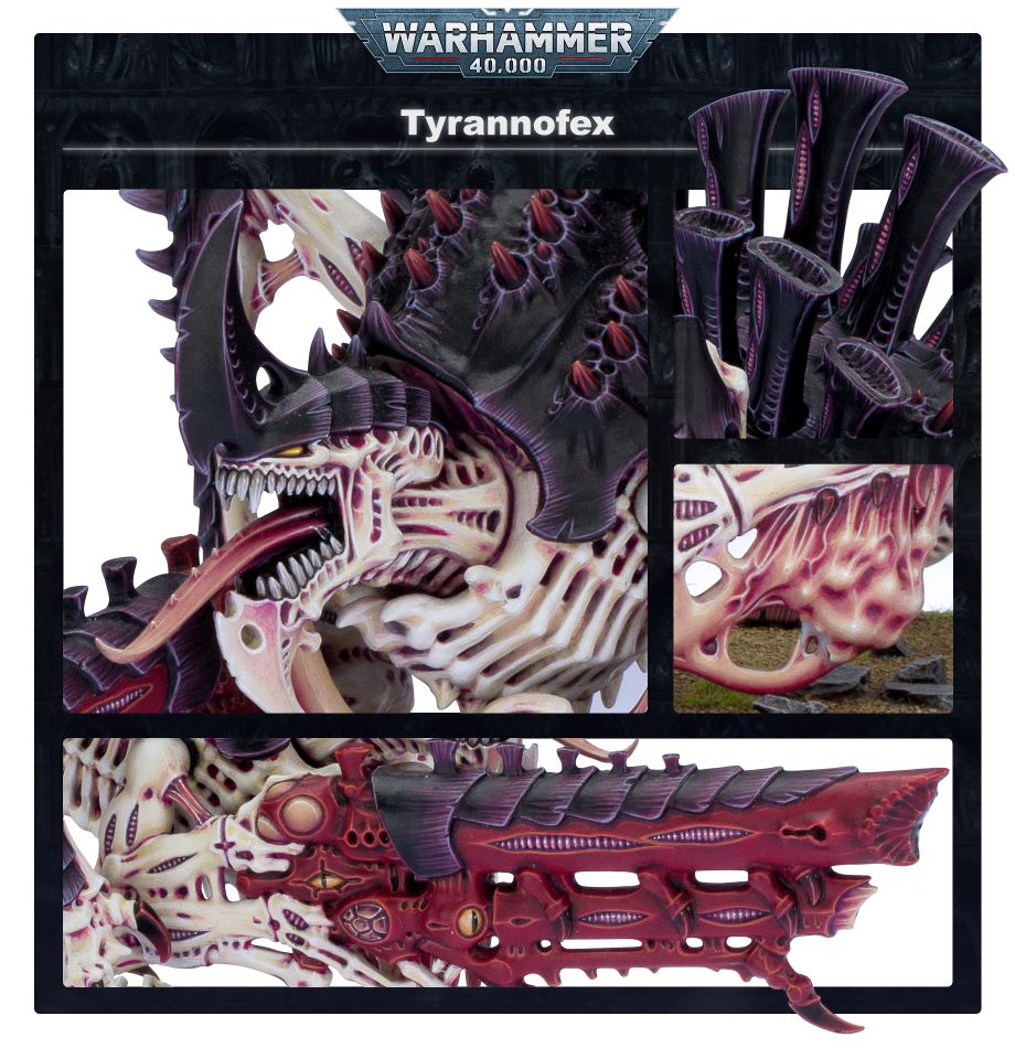 Tyranids: Tyrannofex model detail - Loaded Dice