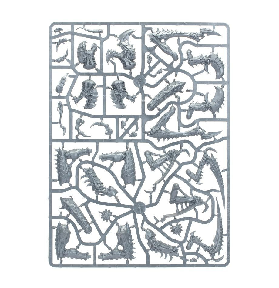 Games Workshop Tyranids Tyrannofex / Tervigon unpainted plastic sprue, frame 3 of 3