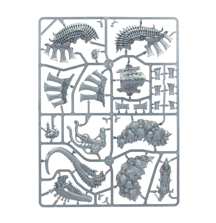Tyranids: Tyrannofex sprue contents - Loaded Dice