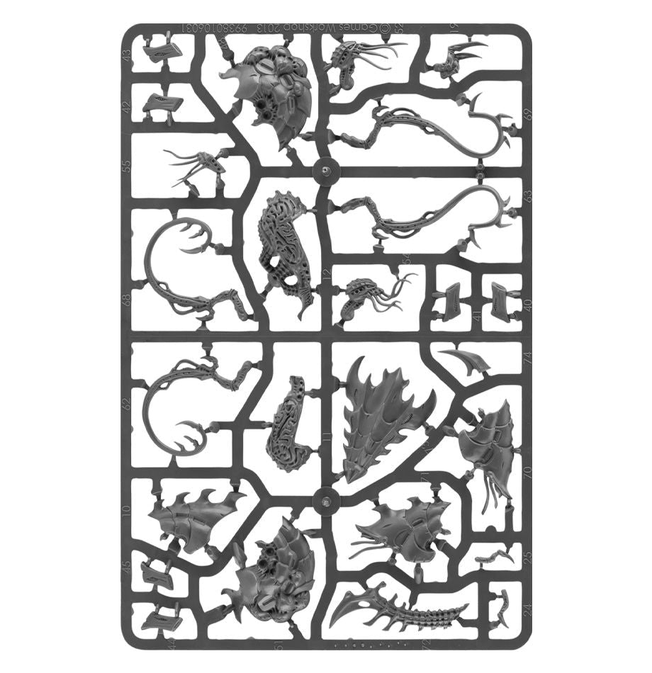 Tyranids: Venomthropes sprue contents - Loaded Dice