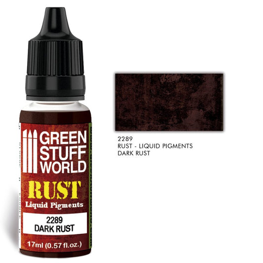 Green Stuff World Liquid Pigments DARK RUST - Loaded Dice