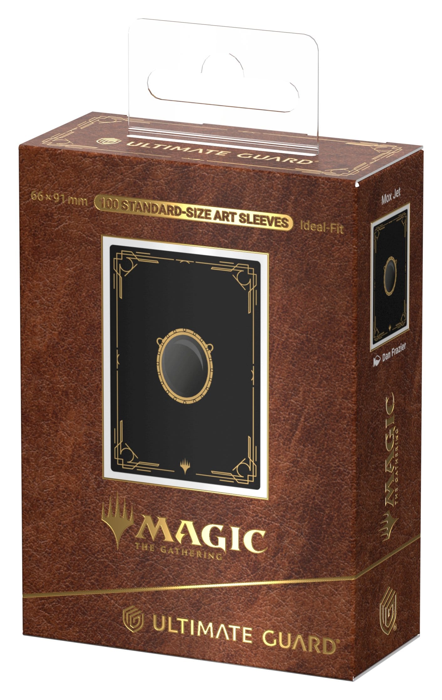 Mox Jet Art Sleeves packaging, alternate angle