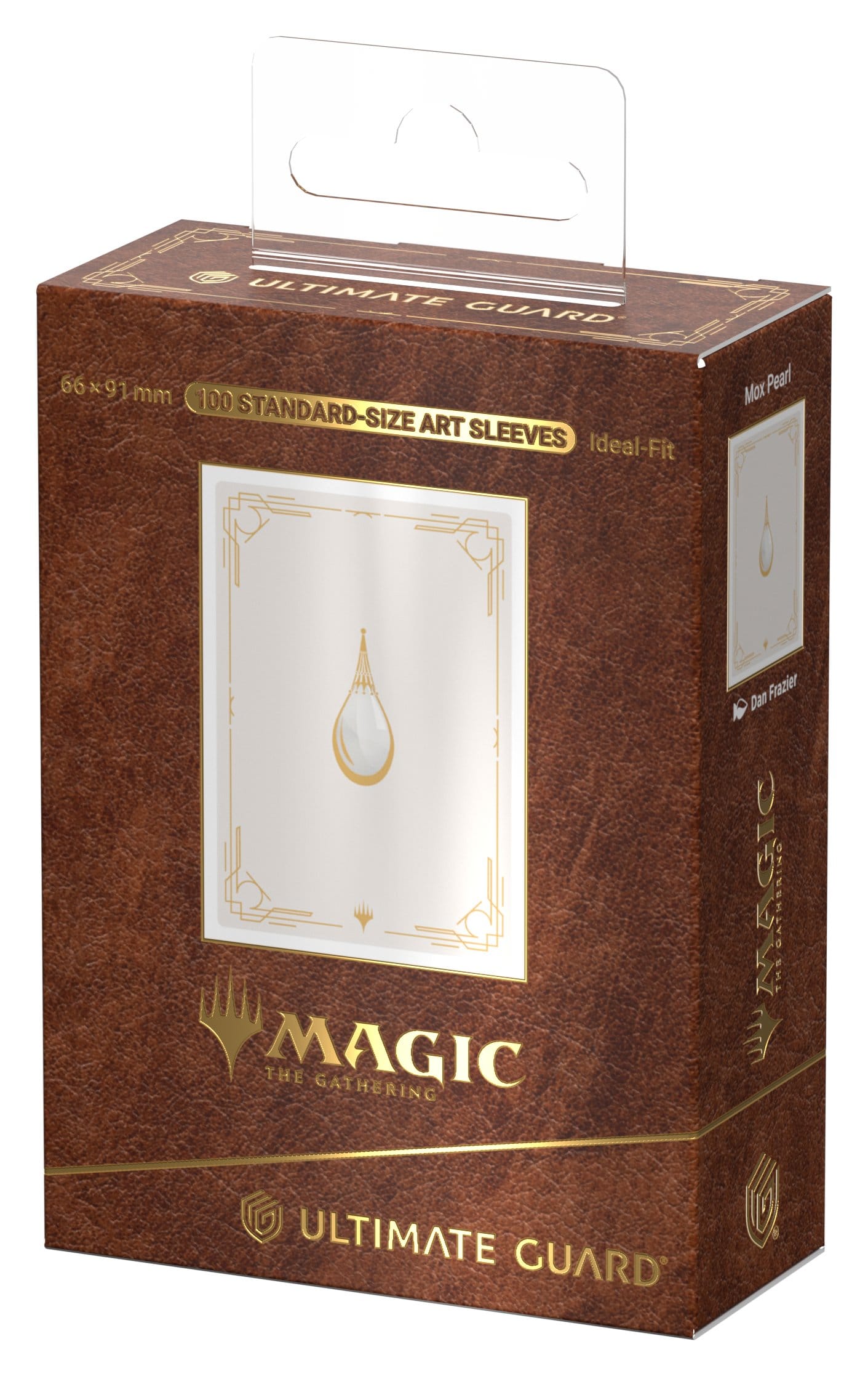Mox Pearl Art Sleeves packaging, alternate angle