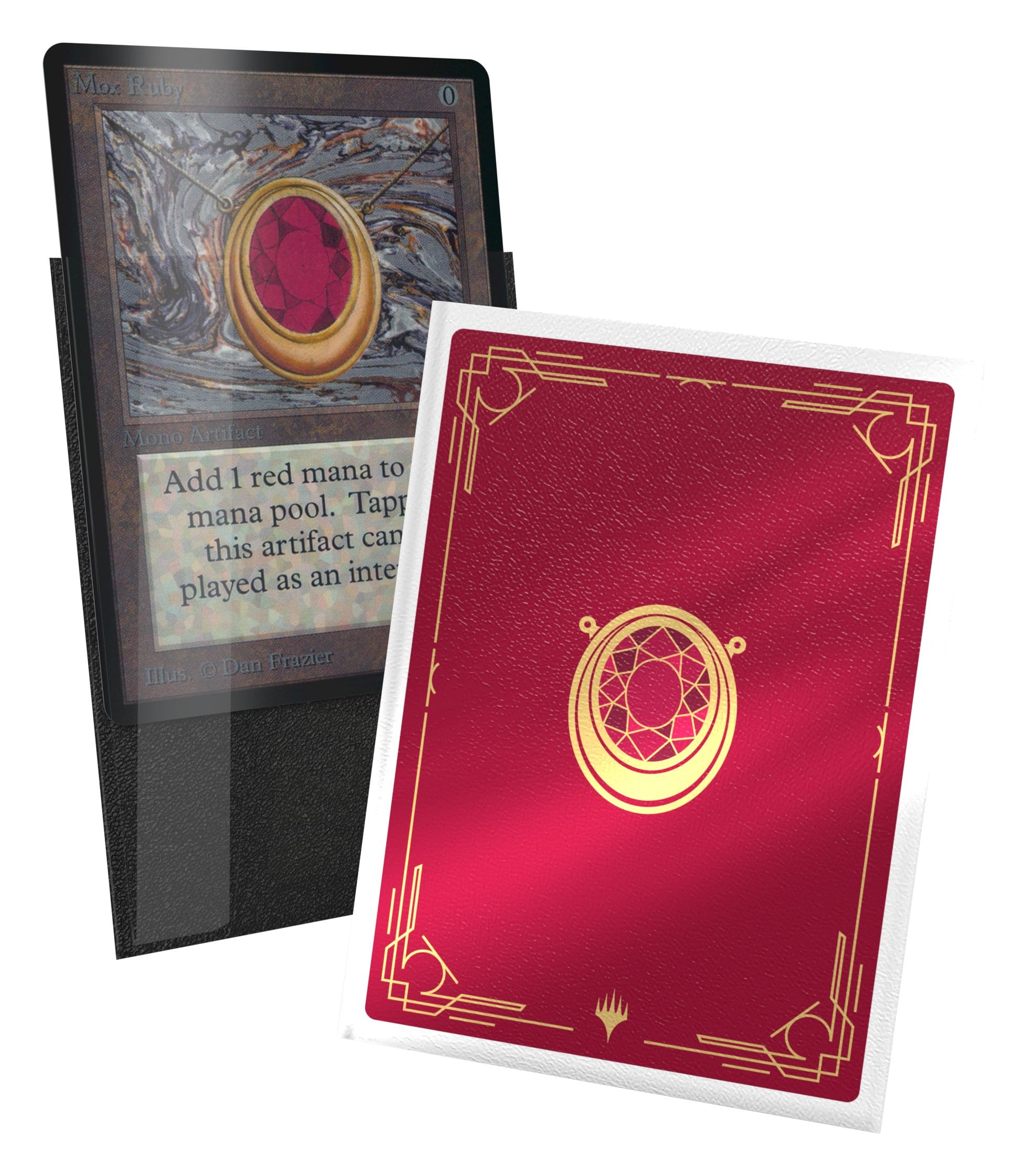 Mox Ruby sleeve front and back detail