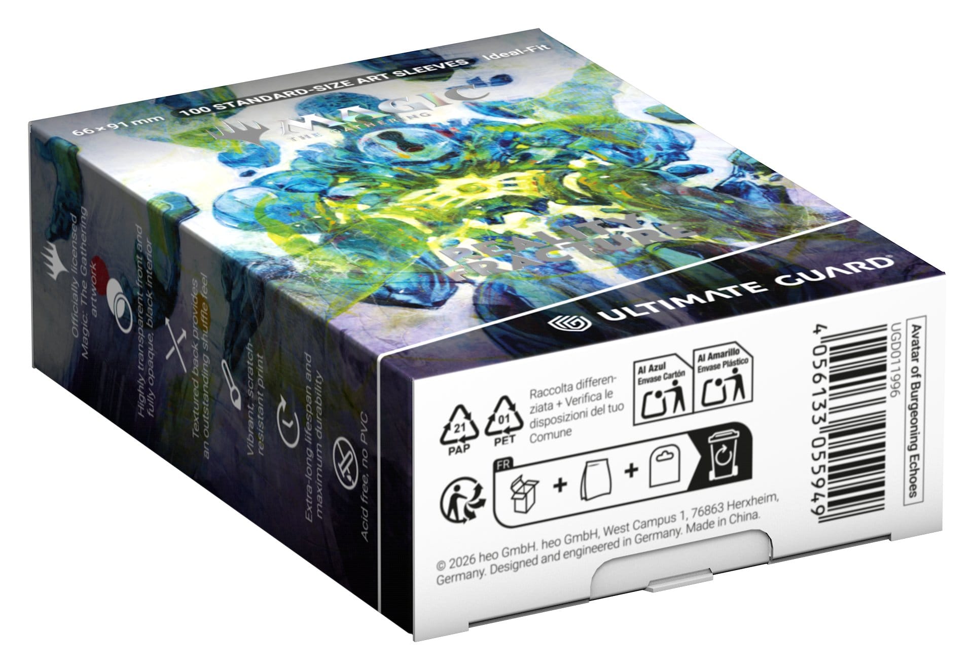 Ultimate Guard Art Sleeves - MTG Reality Fracture - Avatar of Burgeoning Echoes