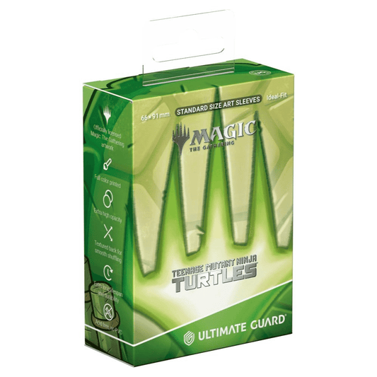 Ultimate Guard Art Sleeves MTG | TMNT - Planeswalker Symbol - Loaded Dice