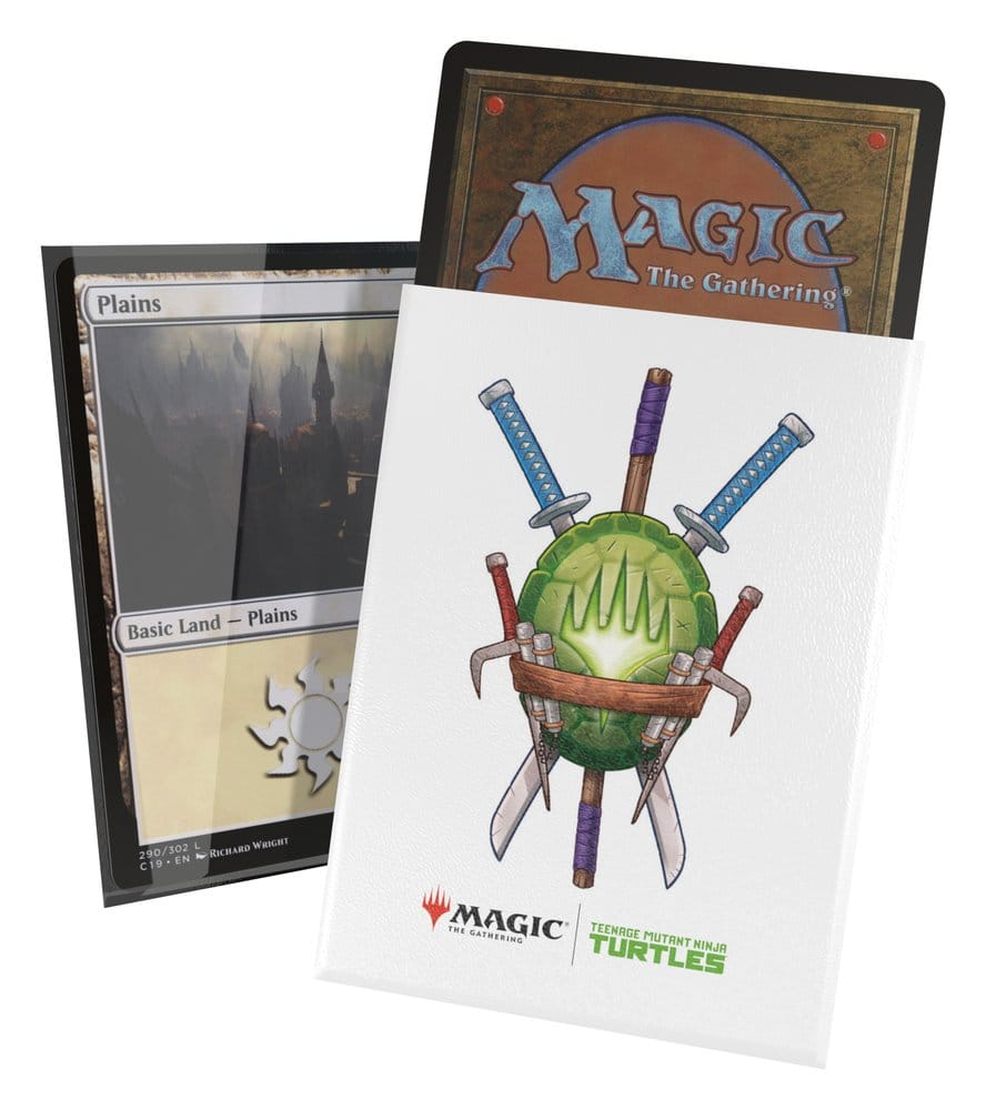 Ultimate Guard Art Sleeves MTG | TMNT - Planeswalker Symbol - Loaded Dice