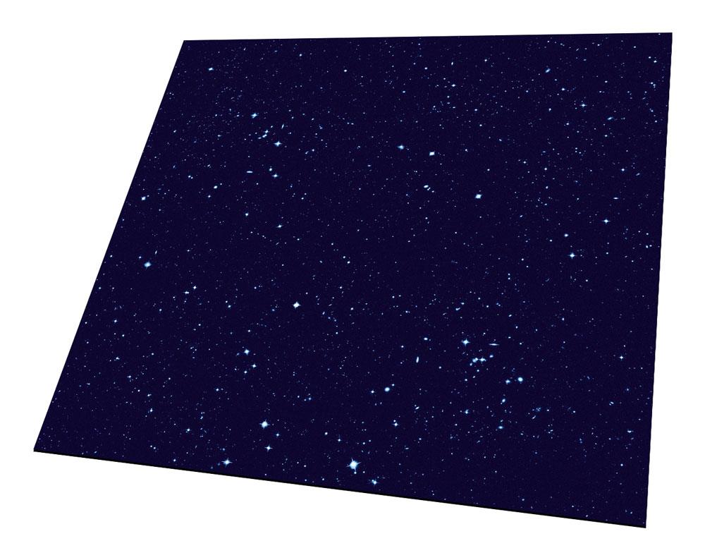 Ultimate Guard Battle-Tiles 1' Dark Space, starfield tiles laid flat as one playing surface