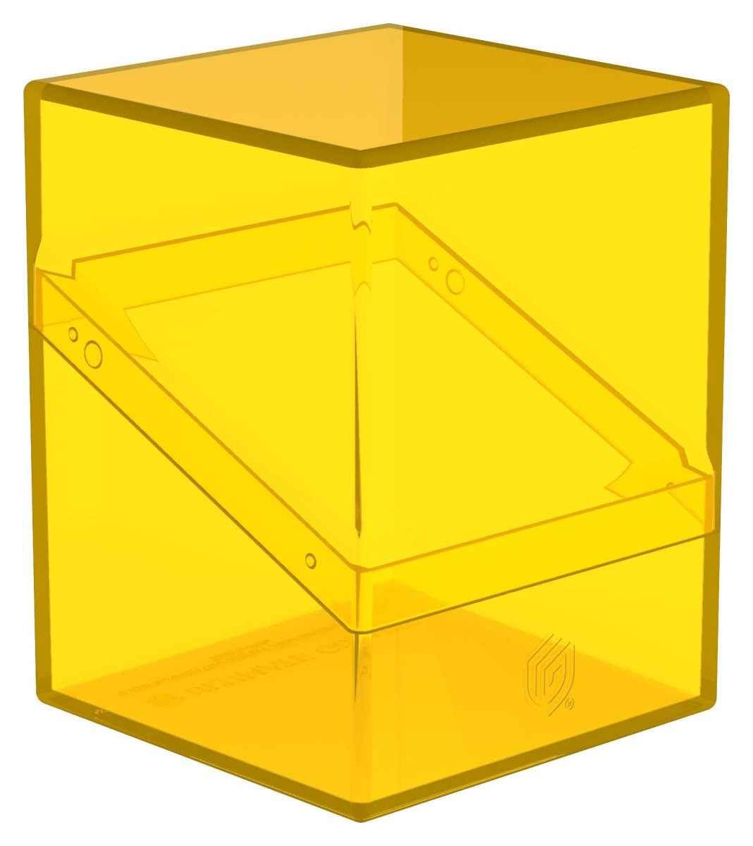Ultimate Guard Boulder 100+ Clear - Amber - Loaded Dice