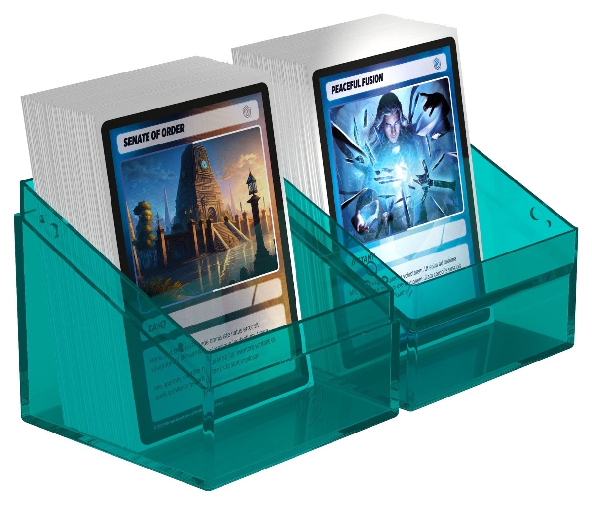 Ultimate Guard Boulder 100+ Clear - Malachite - Loaded Dice