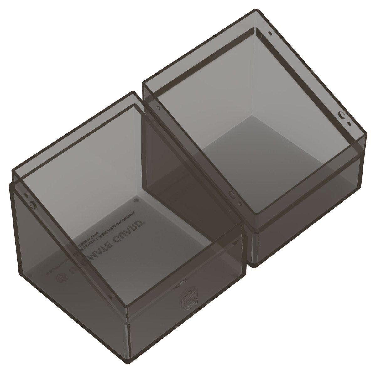 Ultimate Guard Boulder 100+ Clear - Onyx - Loaded Dice