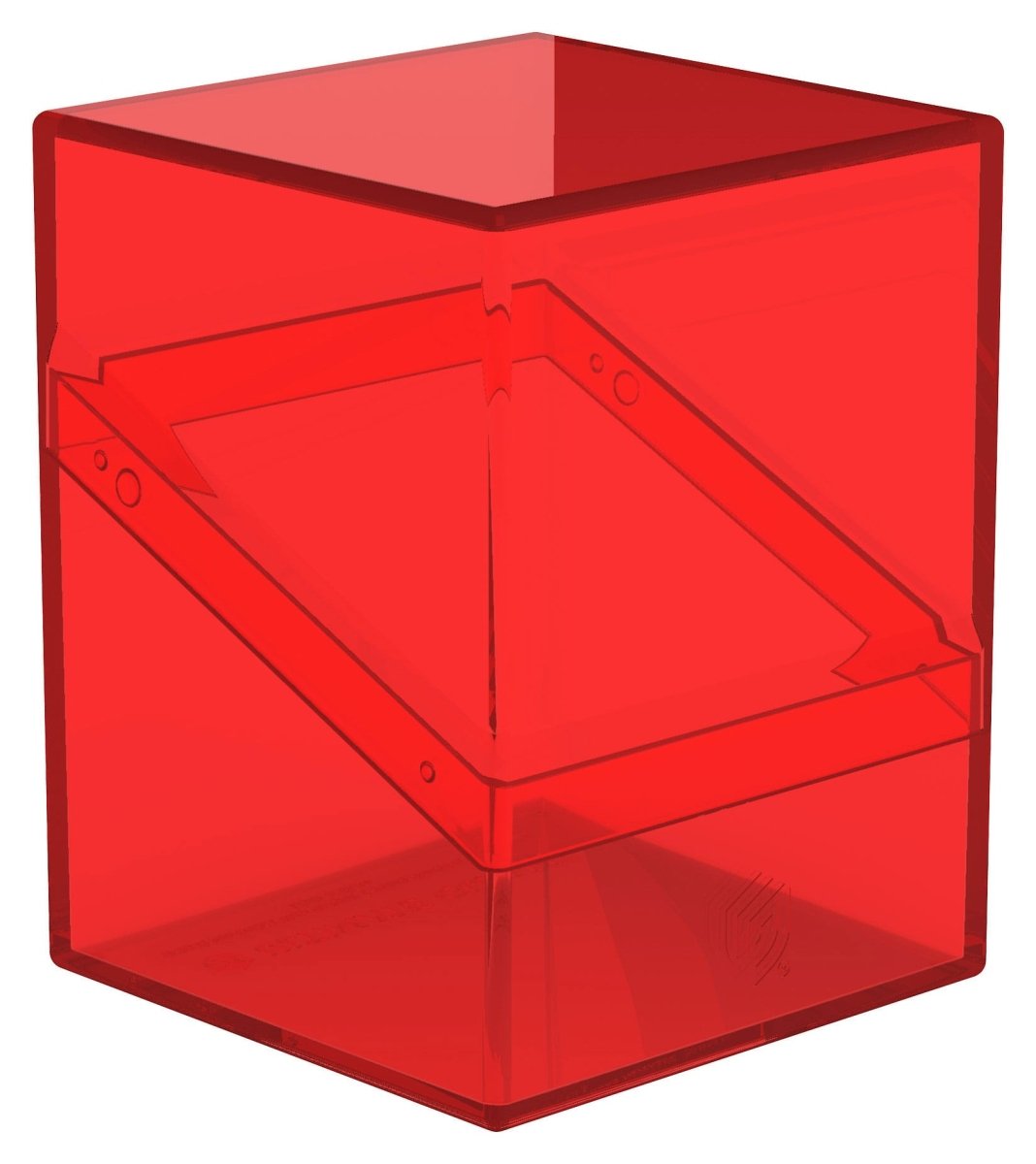 Ultimate Guard Boulder 100+ Clear - Ruby - Loaded Dice