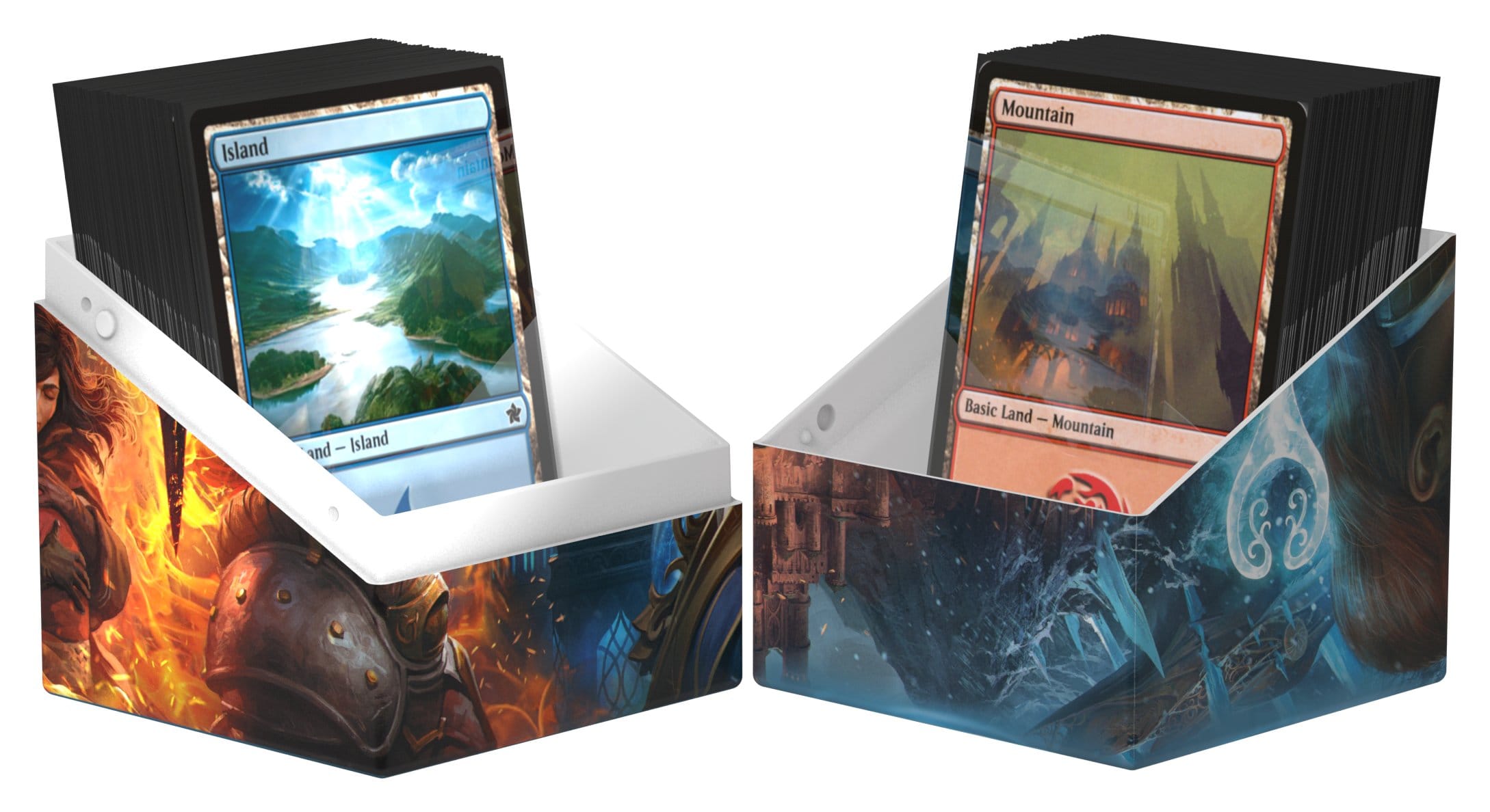 Ultimate Guard Boulder 100+ - MTG Reality Fracture - Way of the Pyromancer / Way of the Cryomancer